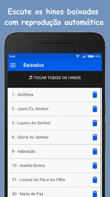 Cantor Cristão android App screenshot 9