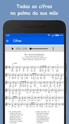 Cantor Cristão android App screenshot 10